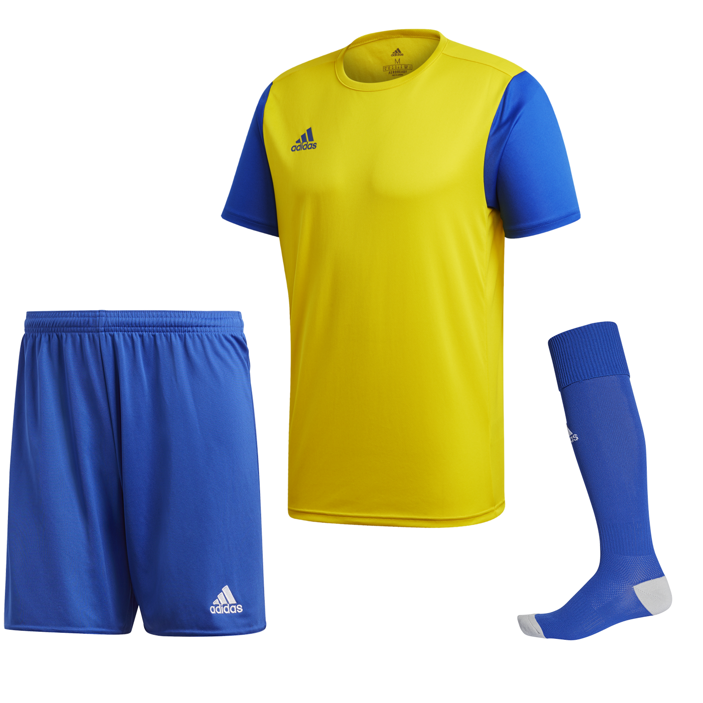 Adidas Estro 19 žlutá/modrá UK Junior M Dětské