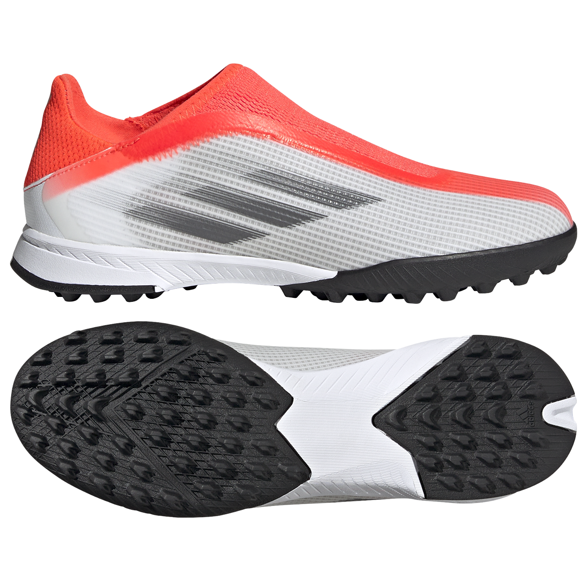 Adidas X Speedflow.3 LL TF bílá/šedá/červená EUR 35 Dětské