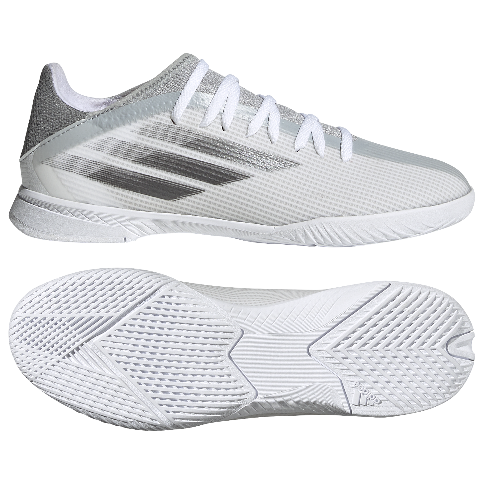 Adidas X Speedflow.3 IN bílá/šedá EUR 32 Dětské