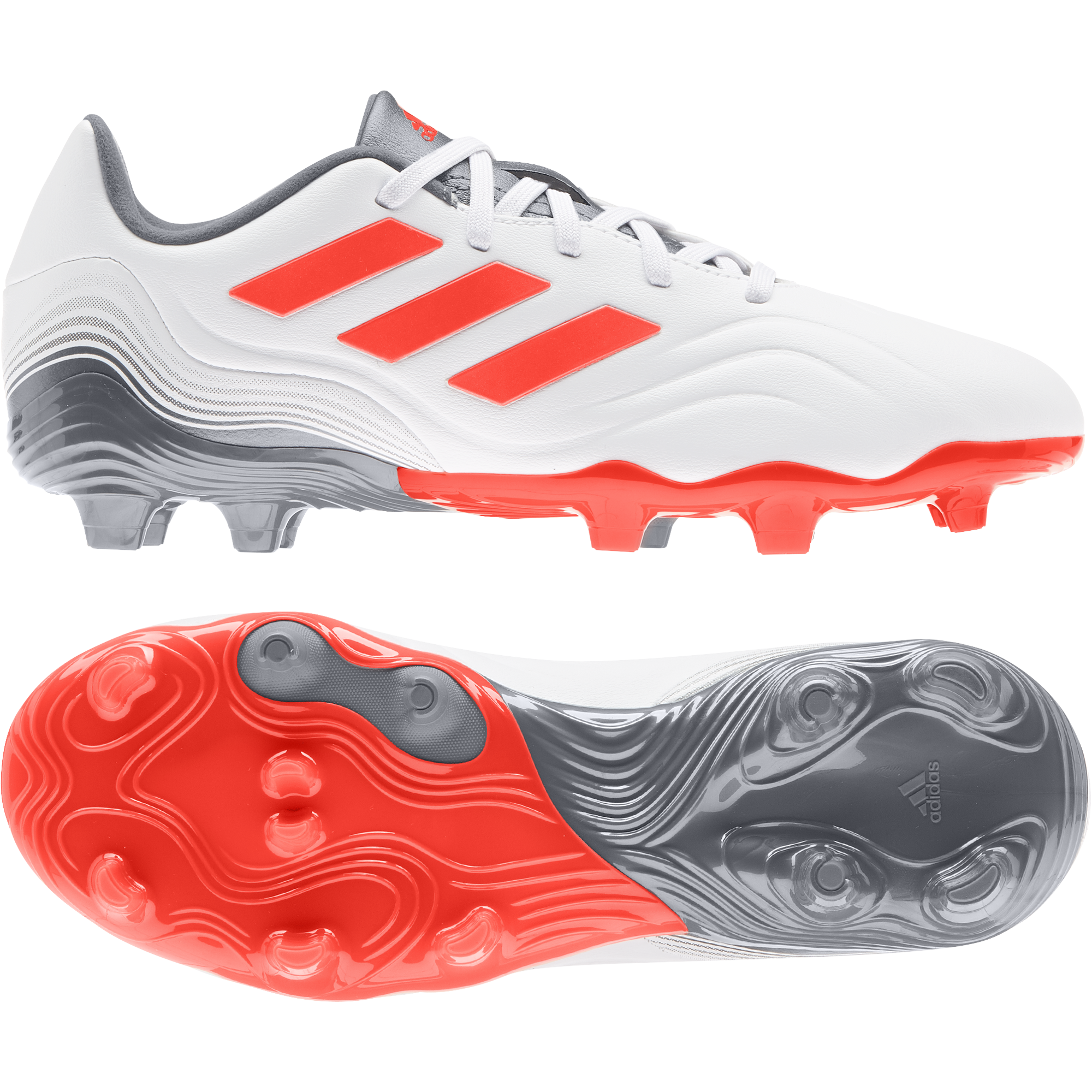 Adidas Copa Sense.3 FG bílá/šedá/červená EUR 31 1/2 Dětské