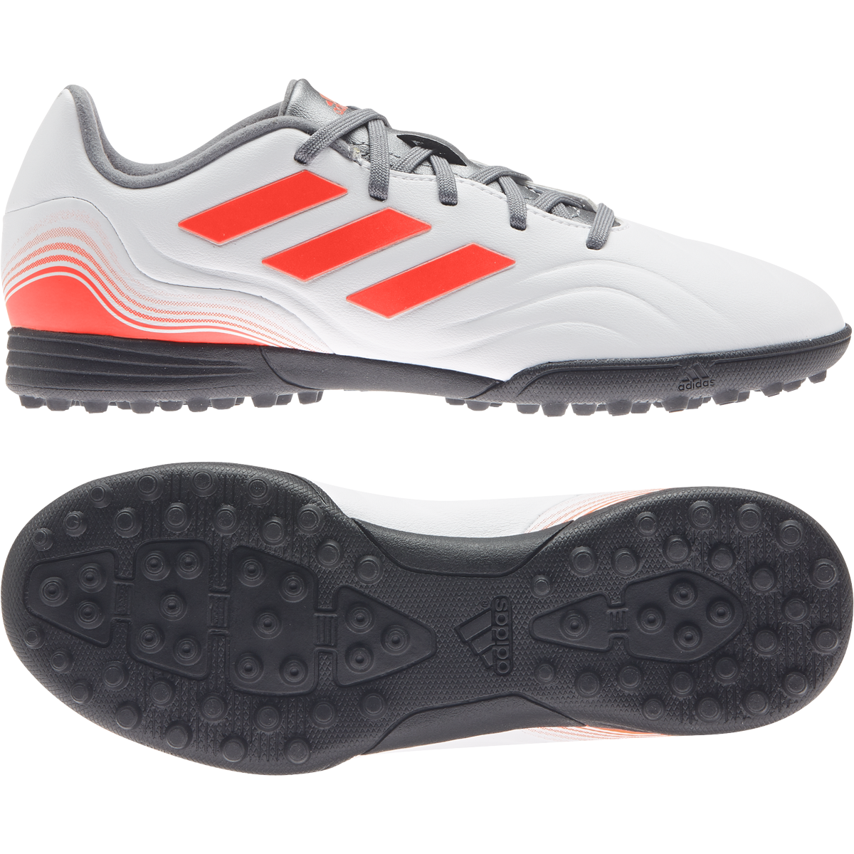 Adidas Copa Sense.3 TF bílá/šedá/červená EUR 34 Dětské