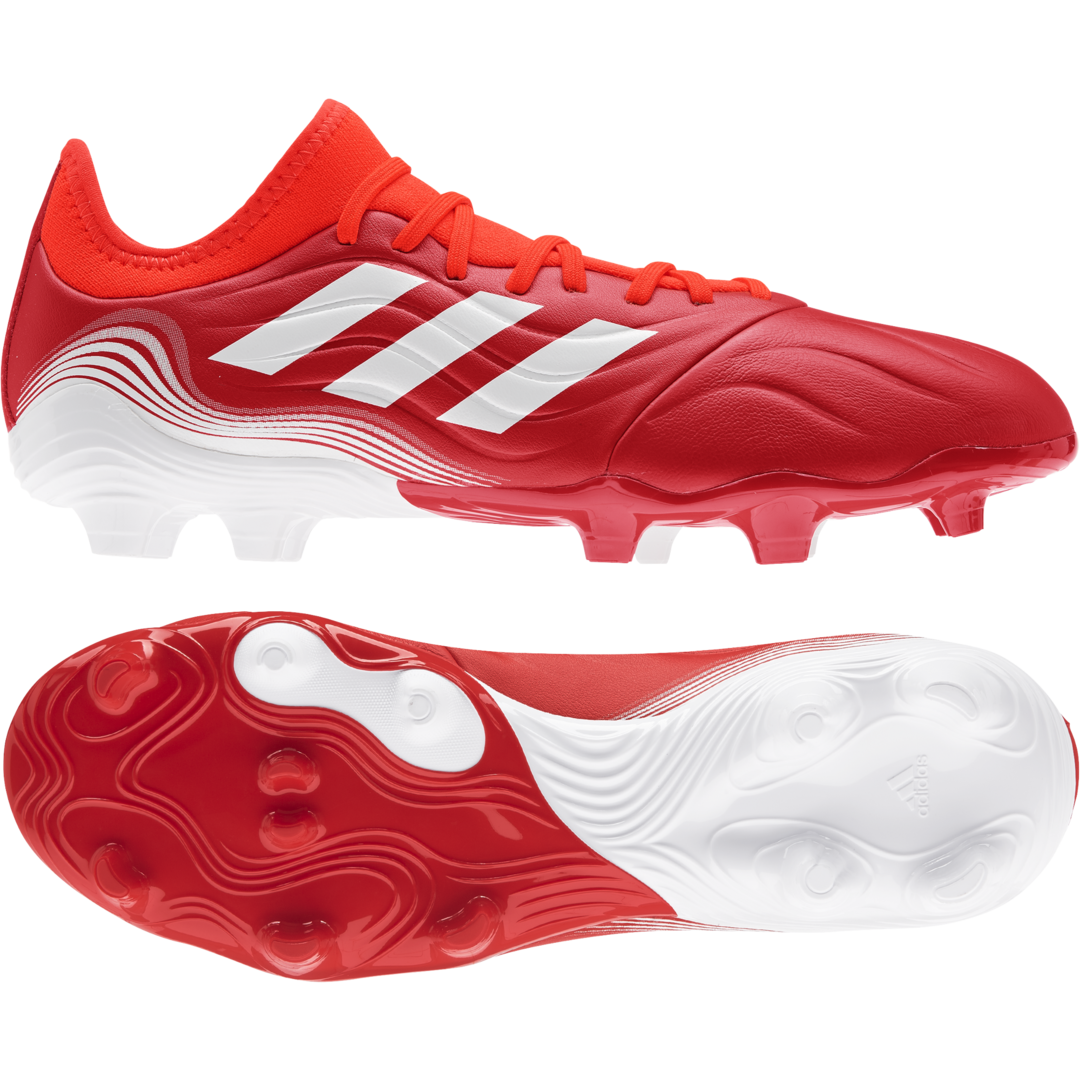 Adidas Copa Sense.3 FG červená/bílá EUR 46 Pánské