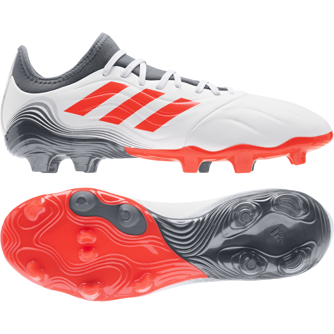 Adidas Copa Sense.3 FG bílá/šedá/červená EUR 45 1/3 Pánské