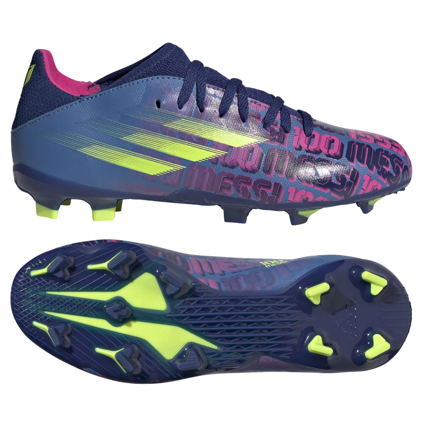 Adidas X Speedflow Messi.3 FG fialová/růžová EUR 28 Dětské