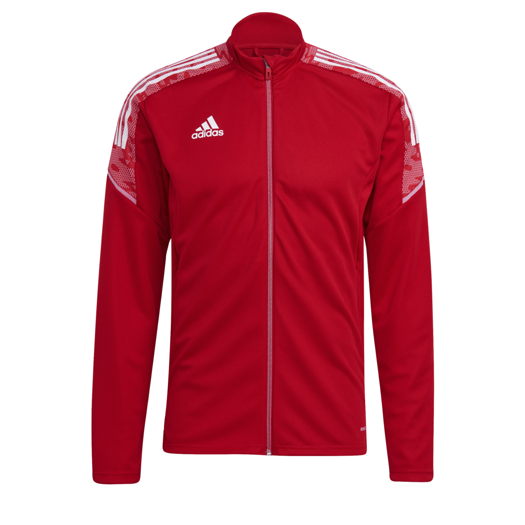 Adidas Condivo 21 Track Jacket červená/bílá UK L Pánské