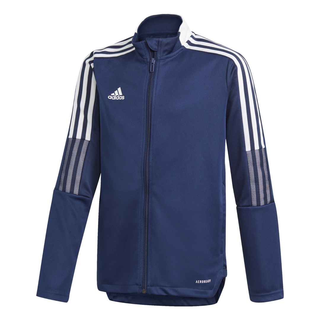 Adidas Tiro 21 Track Jacket tmavě modrá/bílá UK Junior XXS Dětské