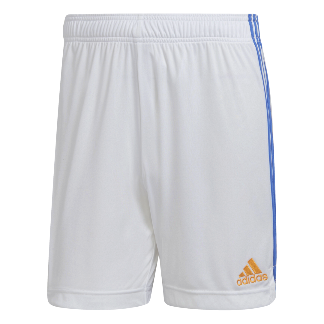 Adidas Real Madrid domácí 2021/2022 bílá/modrá/oranžová UK M Pánské