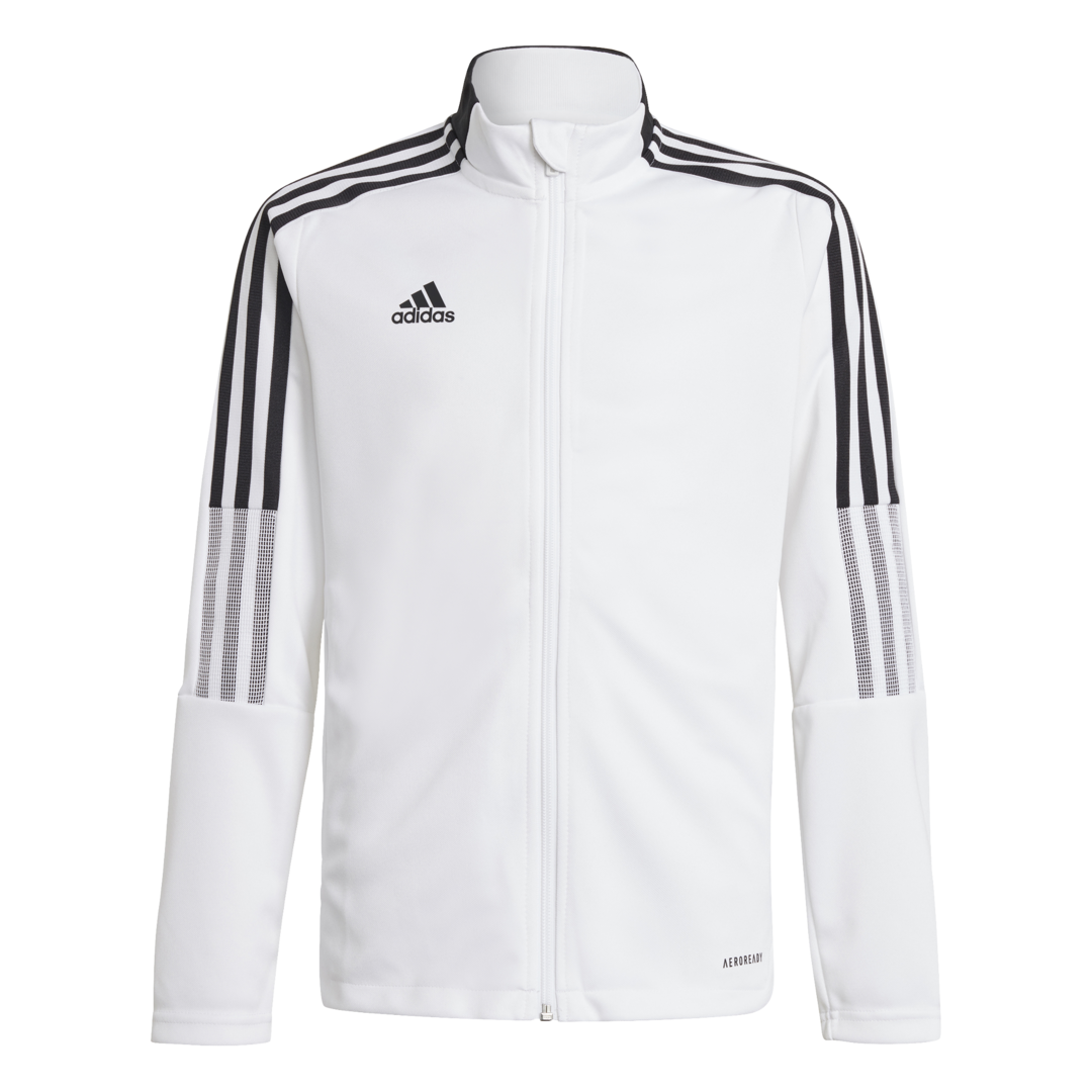 Adidas Tiro 21 Track Jacket bílá/černá UK Junior M Dětské