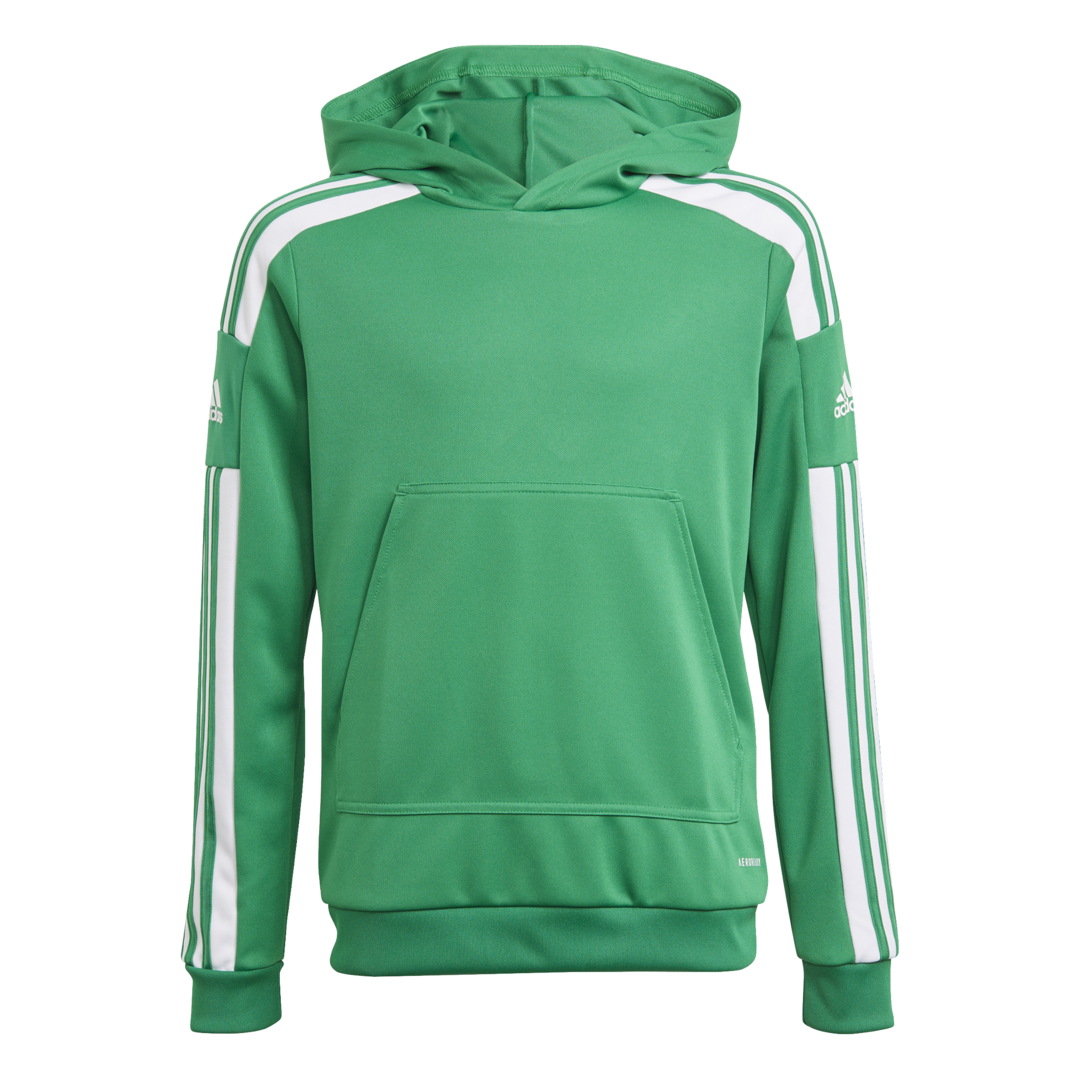 Adidas Squadra 21 Hoodie zelená/bílá UK Junior L Dětské