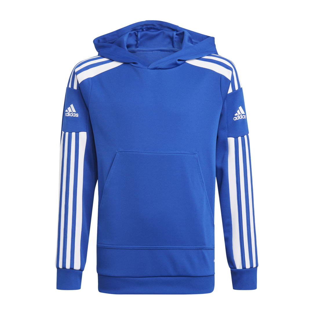 Adidas Squadra 21 Hoodie modrá/bílá UK Junior XL Dětské