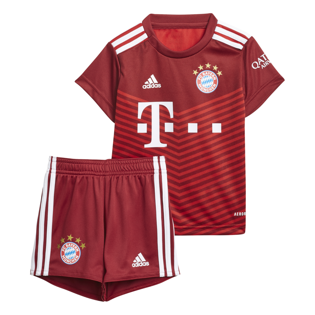 Adidas FC Bayern Mnichov domácí 2021/2022 červená UK 86 Dětské