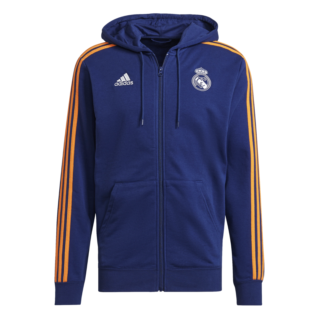 Adidas Real Madrid 3S modrá/oranžová UK XL Pánské