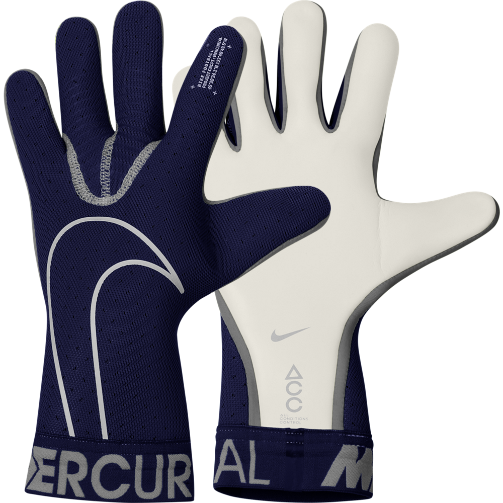 Nike Mercurial Touch Elite tmavě modrá/stříbrná Uk 10 Pánské