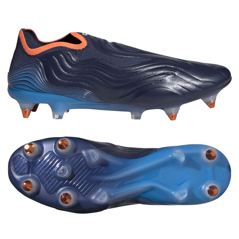 Adidas Copa Sense+ SG tmavě modrá/oranžová EUR 42 Pánské
