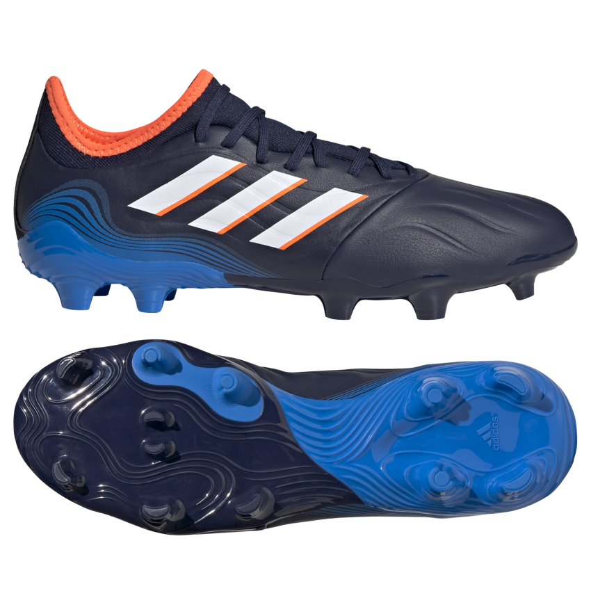 Adidas Copa Sense.3 FG tmavě modrá/modrá/oranžová EUR 44 Pánské