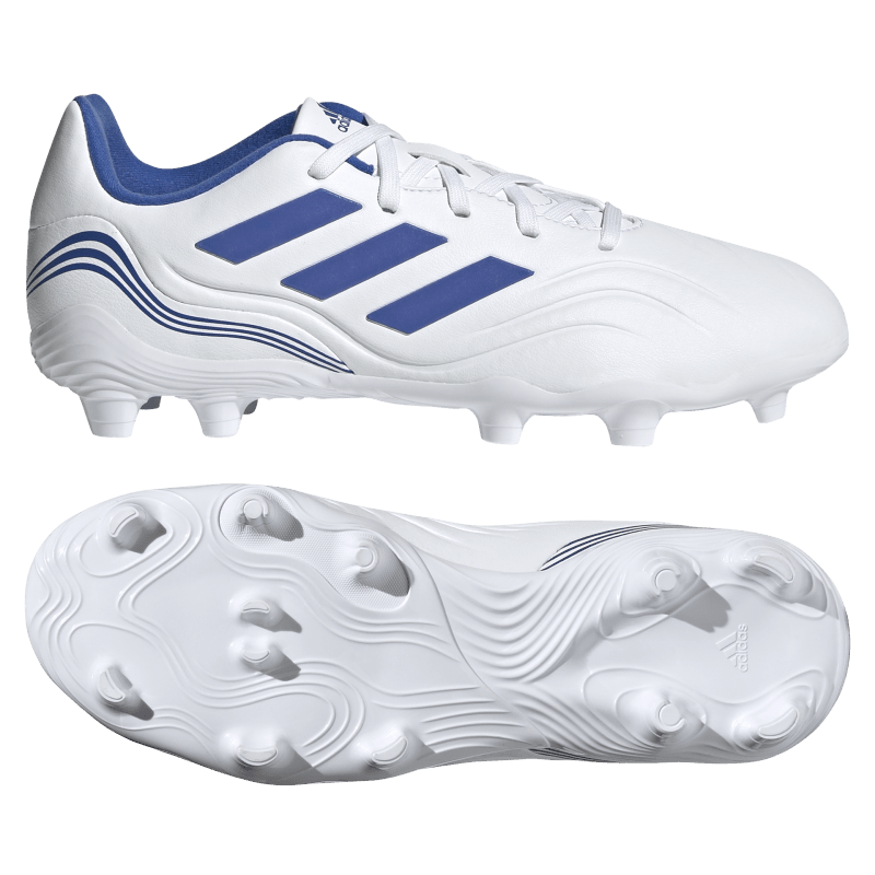 Adidas Copa Sense.3 FG bílá/modrá EUR 32 Dětské