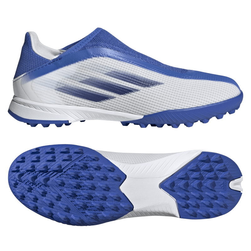 Adidas X Speedflow.3 LL TF bílá/modrá EUR 35 1/2 Dětské