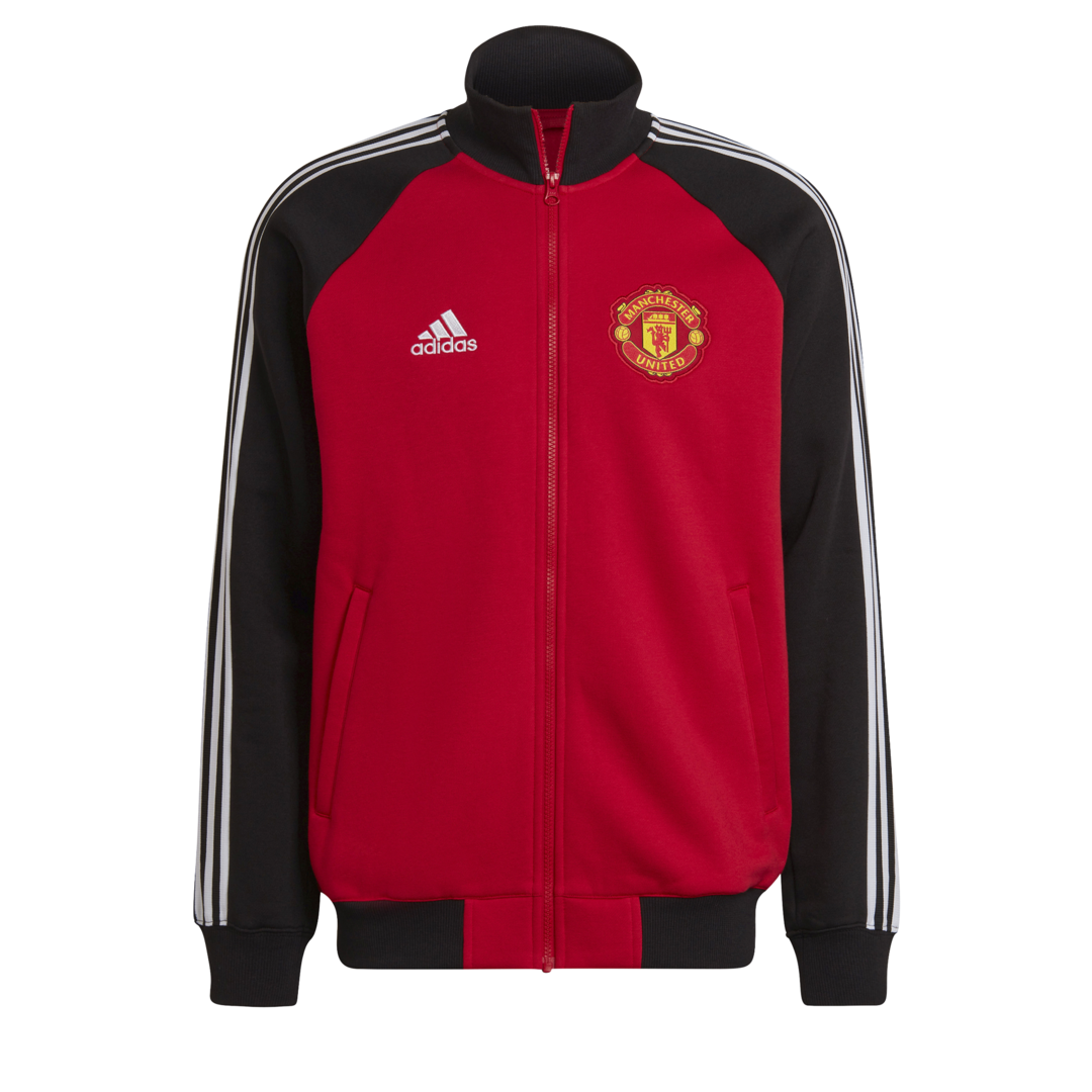 Adidas Manchester United FC Anthem červená/černá UK XL Pánské