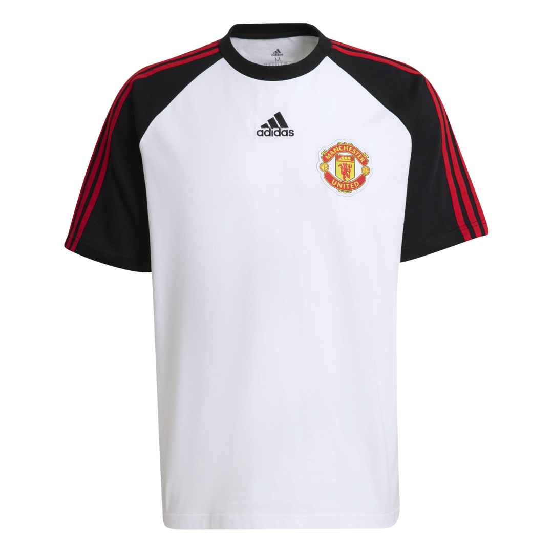 Adidas Manchester United FC Teamgeist Crew bílá/černá/červená UK M Pánské