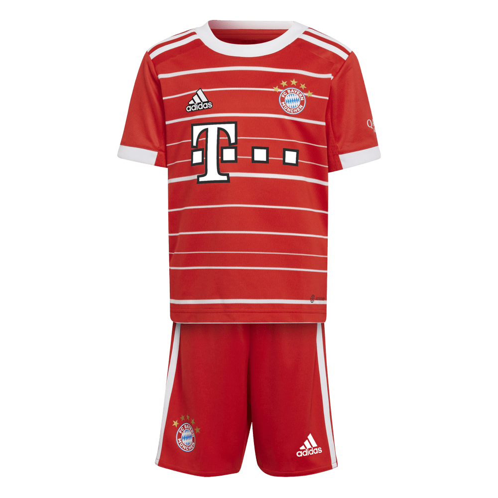 Adidas FC Bayern Mnichov domácí 2022/2023 červená/bílá UK 110 Dětské