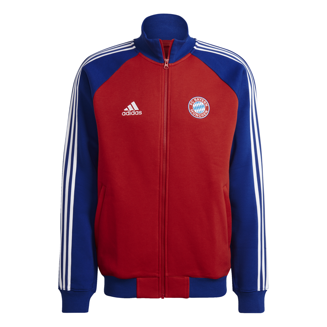 Adidas FC Bayern Mnichov Anthem červená/modrá/bílá UK L Pánské