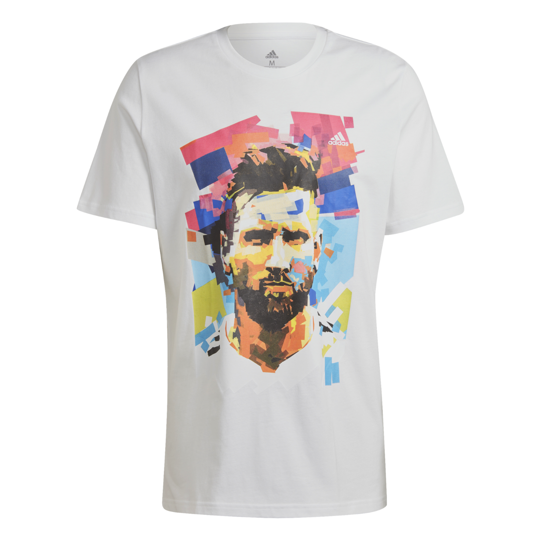 Adidas Messi Graphic bílá UK XL Pánské
