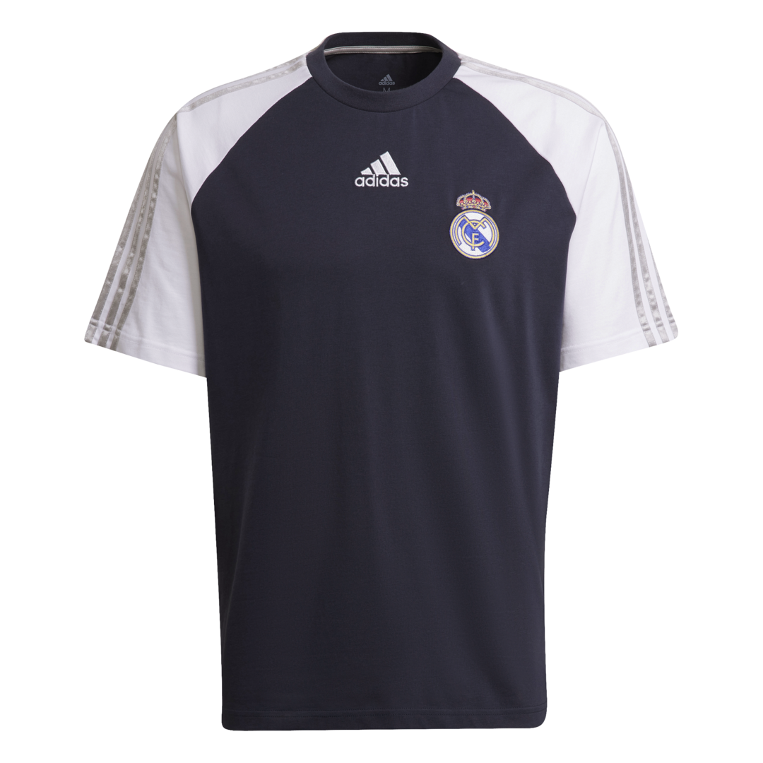 Adidas Real Madrid Teamgeist Crew tmavě modrá/bílá UK L Pánské