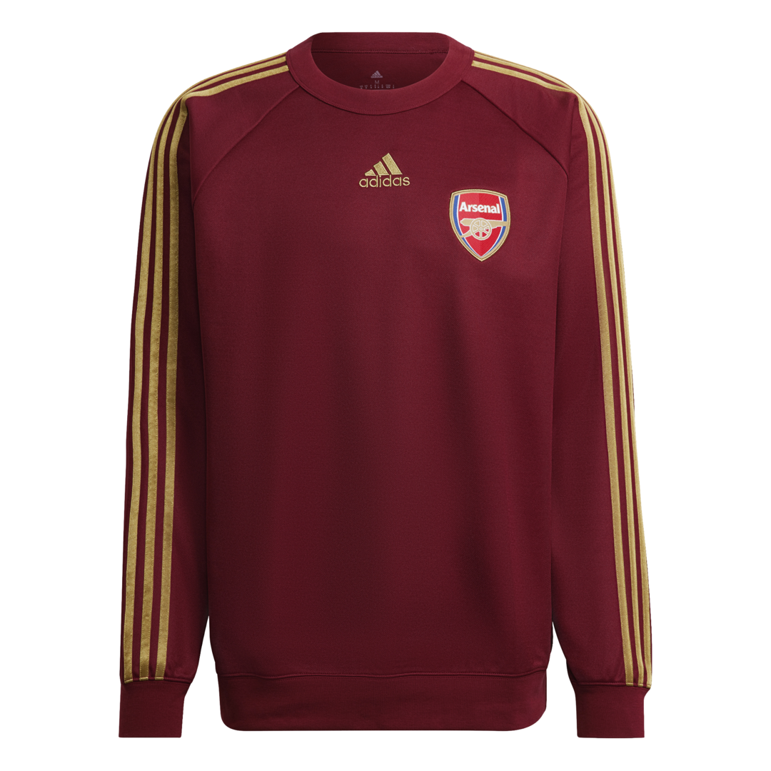 Adidas Arsenal FC Teamgeist vínová/zlatá UK S Pánské