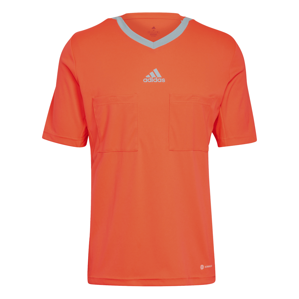 Adidas Referee 22 krátký rukáv oranžová UK XXL Pánské