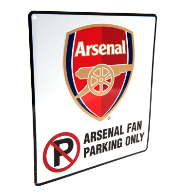 Cedule Arsenal FC Fan Parking Only