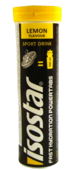 Isostar tableta 1 balení obsahuje 10 tablet citrón